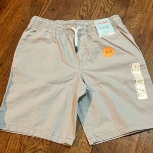 Cat and jack boys light grey pull on shorts